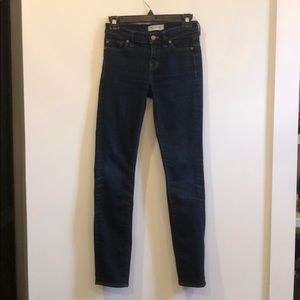 Madewell size 25 Alley Straight Skinny Jeans